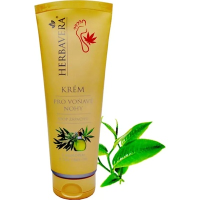 Herbavera krém pro voňavé nohy 120 ml
