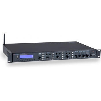 Helvia Пулт усилвател с плеър - матрица миксер hmx-44a 4 канала