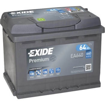 Exide Premium EA640 64Ah 640A right+ (EA640)