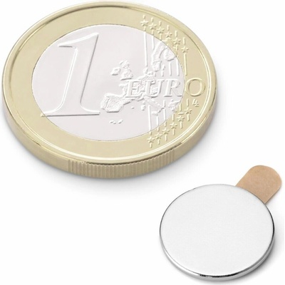 Neodymový kotoučový magnet KT-12-01-3M samolepicí