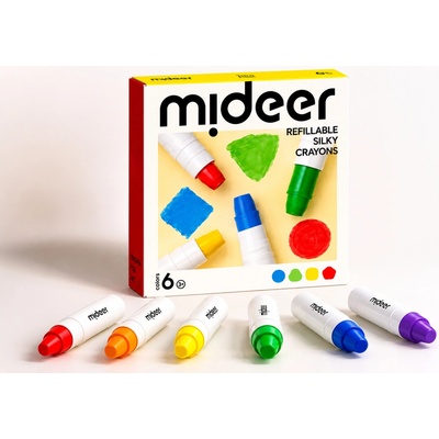 Mideer rýchloschnúce hodvábne voskovky 6 ks