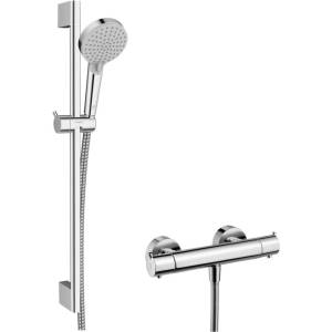 Hansgrohe Vernis Blend - Душ комплект с термостат, 2 струи, EcoSmart, хром 26960000 (26960000)