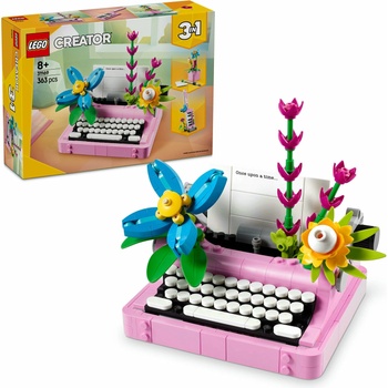LEGO® Creator 3-in-1 - Typewriter with Flowers (31169)