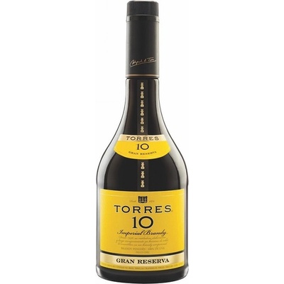 Torres 10y 38% 1 l (holá láhev)