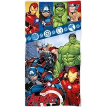 MLC Bavlnená plážová osuška Avengers motív Team 70 x 140 cm