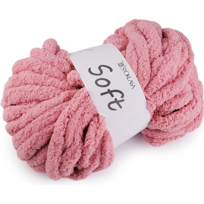 Pletací příze žinylková Soft 250 g Varianta: 3 pudrová, Balení: 1 ks 57866/147363/267206