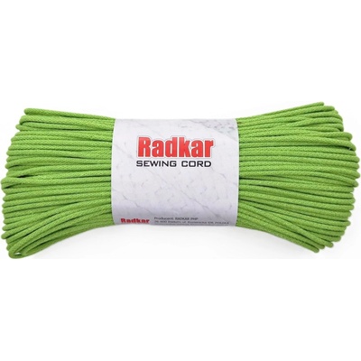 RADKAR šňůry na šití 5mm Pistacchio - 100m návin