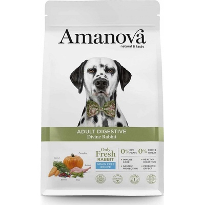 Amanova Dog Adult Digestive Rabbit & Pumpkin GF 2 kg