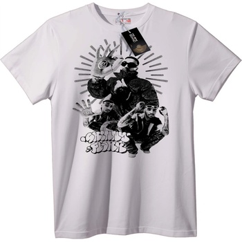 NOONEBRAND Тениска Градска групова арт - L, Black