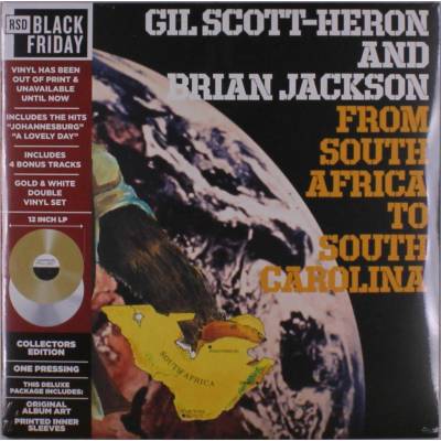 Gil Scott-Heron And Brian Jackson - From South Africa To South Carolina (RSD Edition) (Reissue) (Gold And White Coloured) 2 LP