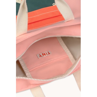 Tinycottons Детска чанта Tinycottons COLOR BLOCK TOTEPACK (AW25.509)