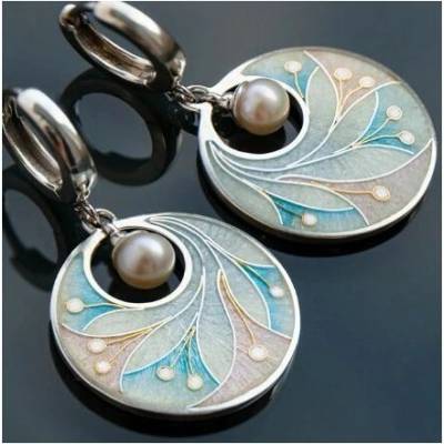 Prosperk náušnice nature pearl S0087