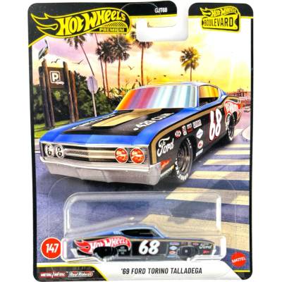 Hot Wheels Premium Boulevard '69 Ford Torino Talladega