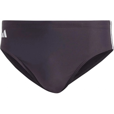 adidas Classic 3-Stripes swim Trunk tmavo sivé biele