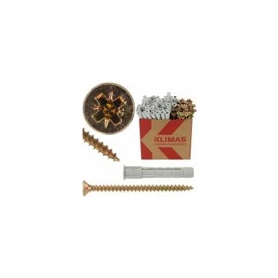 Uncanny Brand Universal spikes 8, 0x50 with conical insert 4, 5x60 indent-Met /100pcs. /