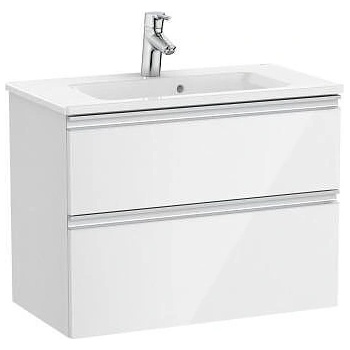 Roca Шкаф с умивалник и две чекмеджета, бял, Unik The Gap (A851496806)