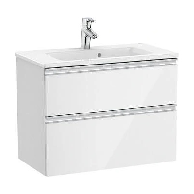 Roca Шкаф с умивалник и две чекмеджета, бял, Unik The Gap (A851496806)