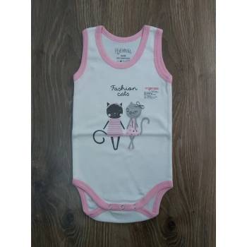 Image 1 of mymosa Боди потник Котки, 74/80, 86/92