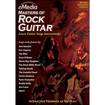 eMedia Music Masters Rock Guitar Win (Дигитален продукт)