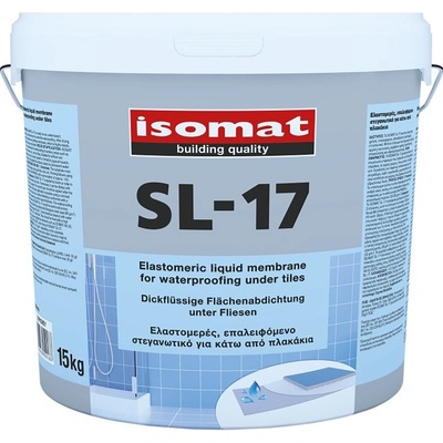 ISOMAT SL 17 Gumová hydroizolace pod obklady, šedá, 5 kg