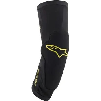 Alpinestars Paragon Plus chrániče kolien čierna/žltá acid