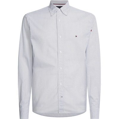 Tommy Hilfiger Core flex mini Geo Print Shirt - White 0K4