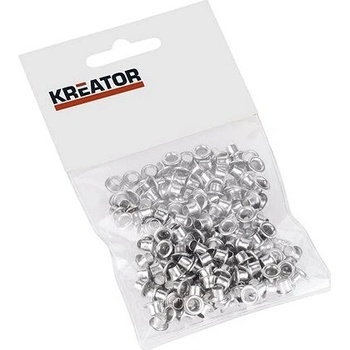 KREATOR krúžky 4mm Al 100ks KRT616103