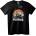 NOONEBRAND Тениска с изгрев и сърф - XL, White