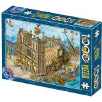 D-Toys - Puzzle Cartoon Collection - Notre Dame II - 1 000 piese