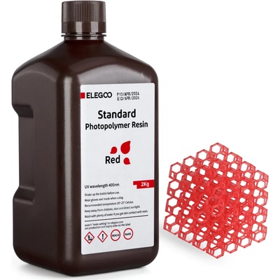 Elegoo Standard Resin Red - 2.000 g (50.103.0318)