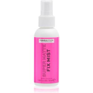 Revolution Super Matte Fix Mist основа за грим и фиксиращ спрей в едно с матиращ ефект 50ml