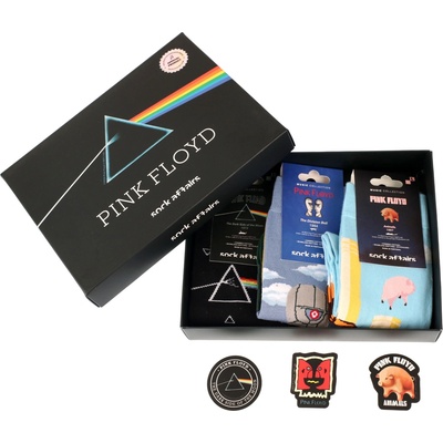 Sock affairs кутия за подарък (комплект от 3 чифта чорапи) Pink Floyd - SOCK AFFAIRS - SS-PF-Pack-FAB