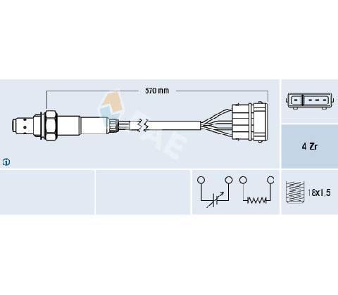 FAE Lambda sonda 77239