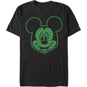 ZOOT. Fan Черна мъжка тениска Disney Micky Shamrocks ZOOT. Fan | Cheren | МЪЖЕ | L