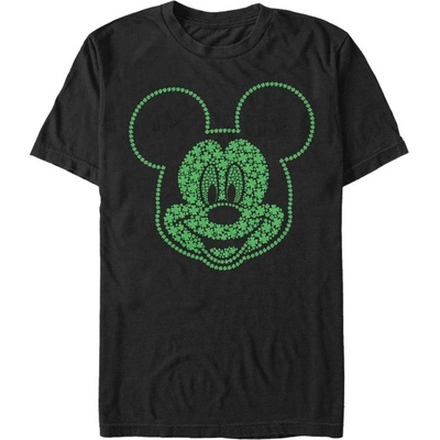 ZOOT. Fan Черна мъжка тениска Disney Micky Shamrocks ZOOT. Fan | Cheren | МЪЖЕ | L