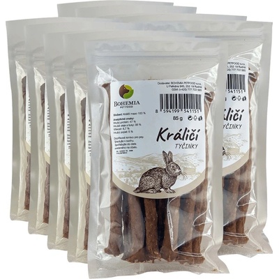 BOHEMIA Králičí tyčinky 10 x 85 g