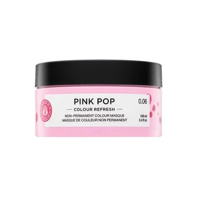 Maria Nila Colour Refresh подхранваща маска с цветни пигменти за коса с розови нюанси Pink Pop 100 ml
