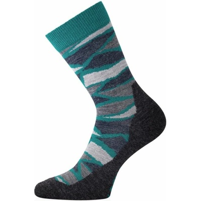 Lasting merino ponožky WLJ 688 zelené