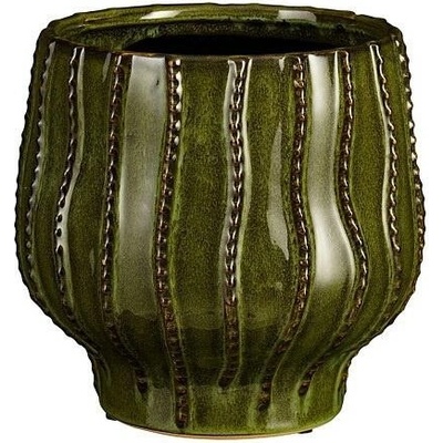 Mica Květináč 1173849, keramický, 22 cm, zelený
