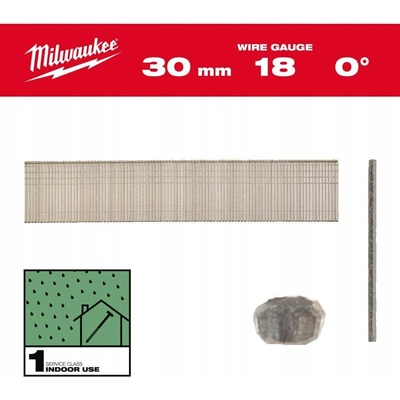Klince 30mm pozinkované pre M18 FN18GS Milwaukee