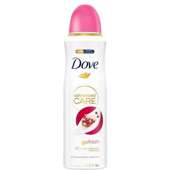 Dove Дамски антиперспирант-дезодорант Dove Advanced Care Go Fresh с аромат на нар и лимонова върбинка 200 мл (8720181292026)