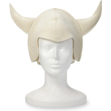 Wooline Čapica Viking s rohmi svetlá