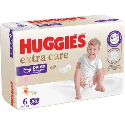 Huggies Extra Care Pants Size 6 15-25 kg 30 ks