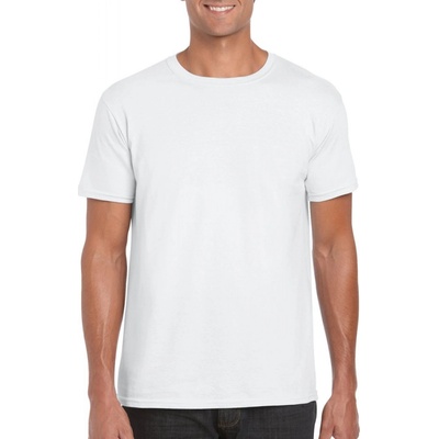 Gildan bavlněné tričko SOFTSTYLE White