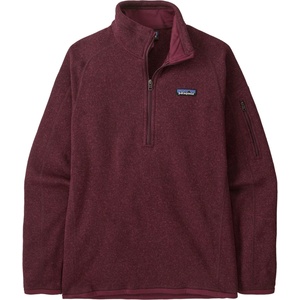 Patagonia Дамски поларен пуловер Patagonia Women's Better Sweater 1/4 Zip Fleece jumper - Berry Fig (105-5077-1412)