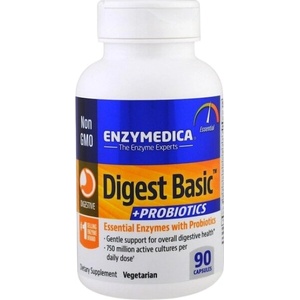 Enzymedica Digest Basic + Probiotics [90 капсули]