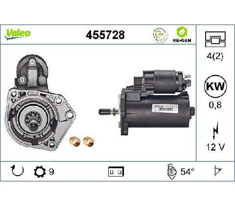 Startér VALEO 455728