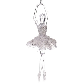 Dakls Пластмасова Коледна украса 17 cm Balerina - Dakls (PT154)