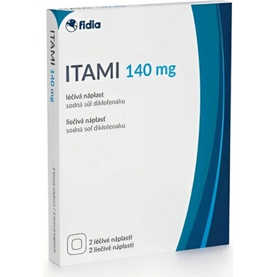 ITAMI 140 mg Liečivá náplasť 2 ks