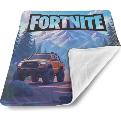 Sablio Detská deka pre bábätko FORTNITE Off road auta